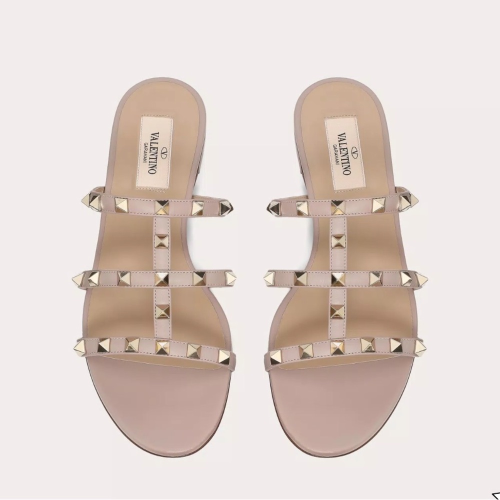 Valentino Garavani Rockstud flat sandal